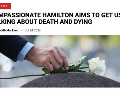 Compassionate Hamilton Aims to Get Us Talking About Death and&nbsp;Dying